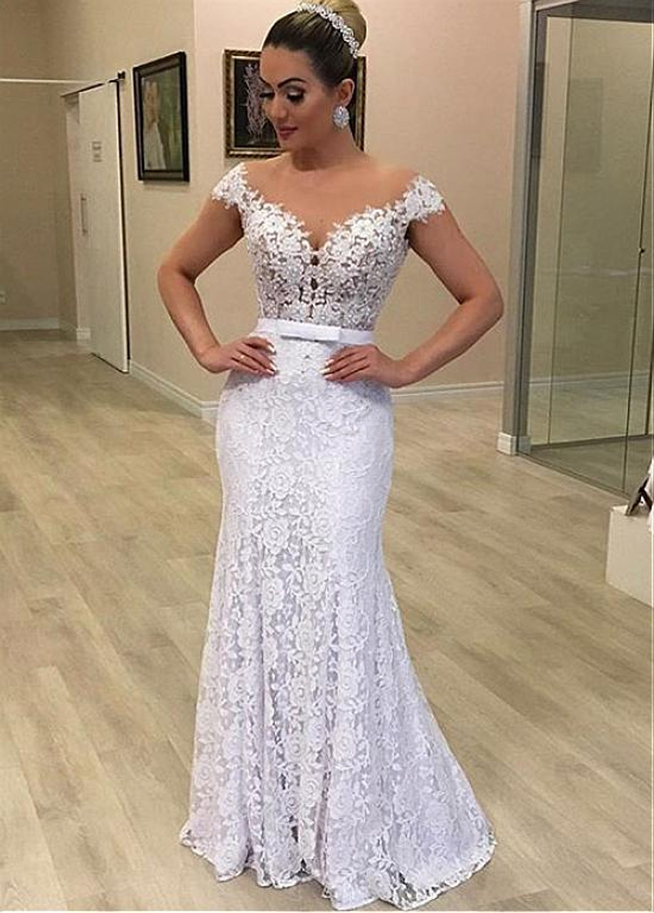 wedding dress with removable skirt